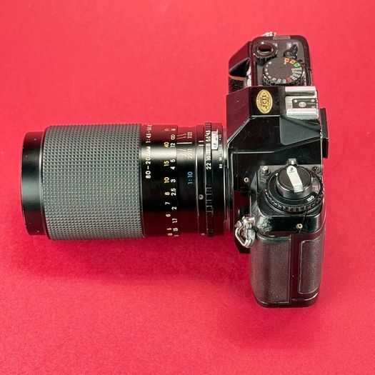 Nikon F301 and Carl Zeiss 80-200 MC Macro lens