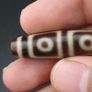 Antique Himalayan Tibetan 4 Eyes Agate Dzi Bead Amulet Image 9