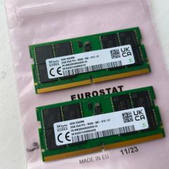 64GB SKHynix 2x32GB DDR5 Laptop RAM Sodimm 5600MHz Brand New
