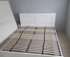 super king size bedframe and headboard