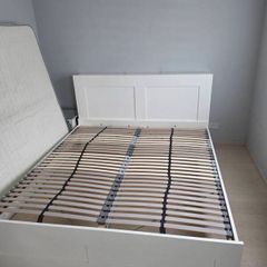 super king size bedframe and headboard