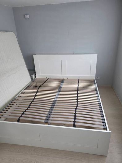 super king size bedframe and headboard