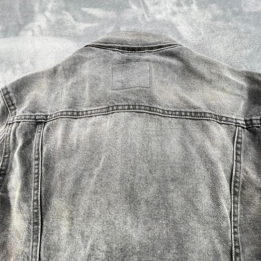 Levis Mens Trucker Denim Jacket Black Washed Type III Size S