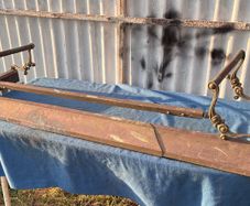 Copper and brass fender