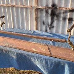 Copper and brass fender