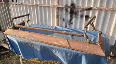 Copper and brass fender