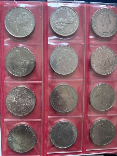 Coins ( Irish Florins Morgan Dollars Silver crowns And More