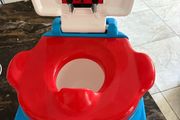 Fisher-Price 3-in-1 Toddler Potty Training Chair and Stepstool with Removable Toilet Ring and Washable Bucket