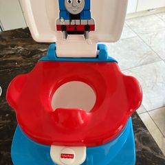 Fisher-Price 3-in-1 Toddler Potty Training Chair and Stepstool with Removable Toilet Ring and Washable Bucket