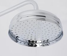 Victorian rainfall shower chrome