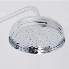 Victorian rainfall shower chrome