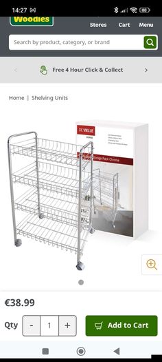 Storage trolley