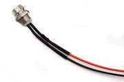6mm Pre-Wired LEDs Bulb Ultra Bright Emitting Diodes Indicator Lights 48V Panel Mount Red/Blue