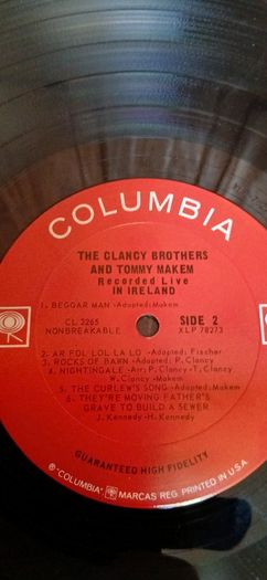 The Clancy Brothers & Tommy Makem LP Collection - 4 X LP - Irish Music