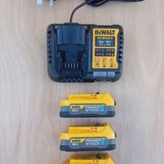 DeWalt Powerstack Batteries & Charger