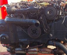 subaru engine ej20 taking out of a 2000 legacy b4