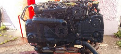subaru engine ej20 taking out of a 2000 legacy b4
