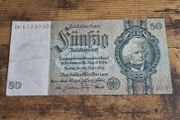 Germany, Third Reich, 50 Reichsmark Note 1933, 30 March 1933, circulated - free standard postage
