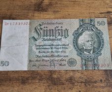 Germany, Third Reich, 50 Reichsmark Note 1933, 30 March 1933, circulated - free standard postage