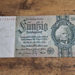Germany, Third Reich, 50 Reichsmark Note 1933, 30 March 1933, circulated - free standard postage