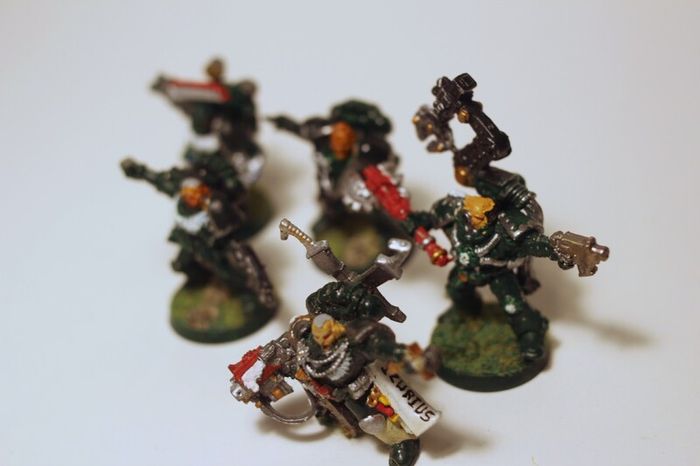 Warhammer 40k Command Squad & Attack Bikes