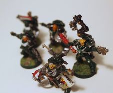 Warhammer 40k Command Squad & Attack Bikes