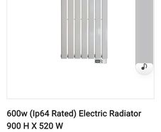 Electric radiators for bathrooms
