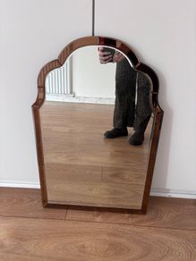 Rose Gold Oliver Bonas Mirror
