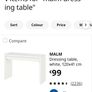 Malm IKEA dressing table Image 4