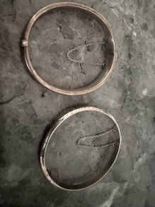 925 Sterling Silver Vintage Bangles