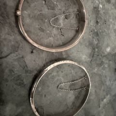 925 Sterling Silver Vintage Bangles