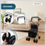 Folding Rollator, Walker with Seat and Basket,  Mobiclinic Coliseo Image 7