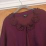 Per Una  Special Plum Hip Length Cardigan.  S.20. Image 2
