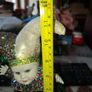Large Vintage Clown Musician Dice Box. Fully functional Hand Winding the Clown Moves while Playing Music Image 6