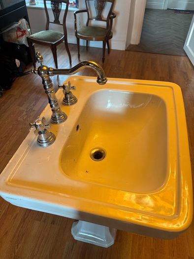 unusual bathroom sink/ hand basin