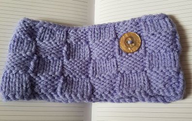 Ear warmers knitted