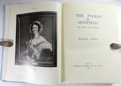 The Pooles of Mayfield And Other Irish Families. Signed, Rosemary Ffolliott, Limited edition.