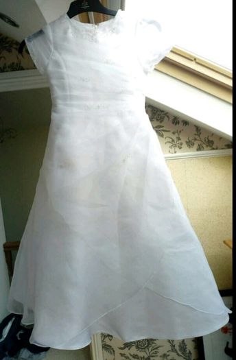 holly communion dress