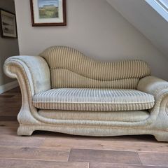 Chaise Lounge 2 seater and chair