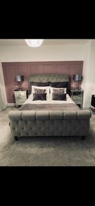 King Size Sleigh Bed