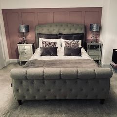 King Size Sleigh Bed