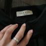 Sandro black dress size 2 - uk 10. Great cond Image 9