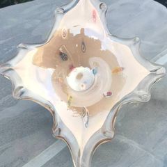 Vintage Murano Lavorazione Arte Vase