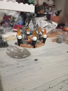 Lego castle pirates  minifigures accessories chandelier