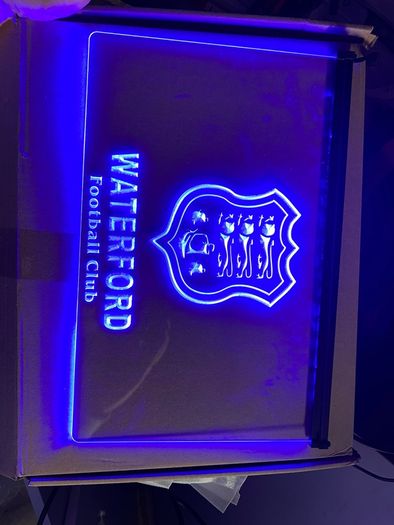 waterford football club wall lights
