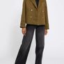 Short hooded trench coat Image 5