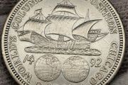 USA United States Silver 1893 Half Dollar Columbian Expo AU+++