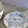 Art deco Wedgwood pastel strata set of 2 Small Hanging Plat. Image 4