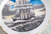 Fenton china England porcelain plate-dish,Howard D.Troop