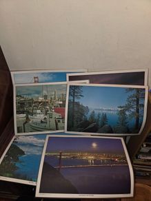 Set of 6 Vintage America the Beautiful Placemats